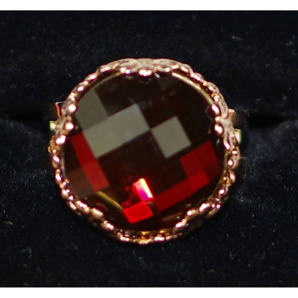 NEW MARIANA women's adjustable ring in red